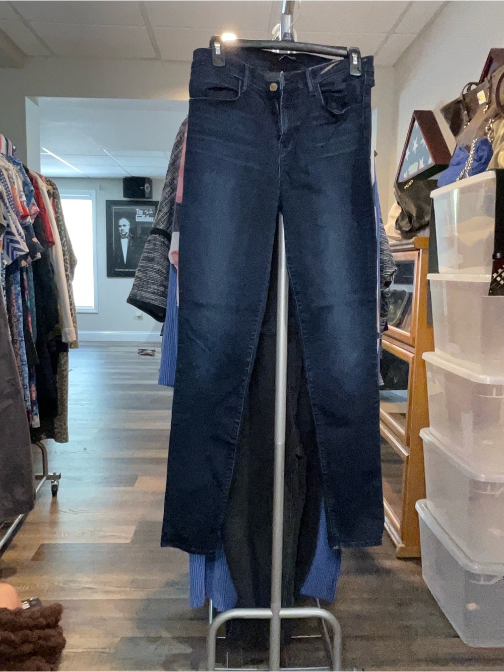 J Brand Women's Dark Indigo Skinny Jeans